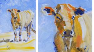 The Sunday Art Show - Painting a cow in twenty minutes